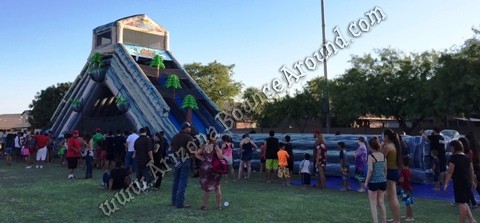 Big water slide rental companies in Arizona
